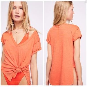 NWOT Free People We The Free Cali Tee